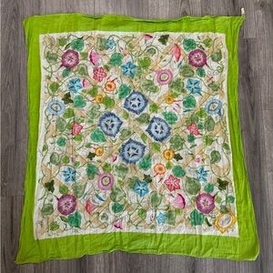 Gucci Vintage Floral Scarf